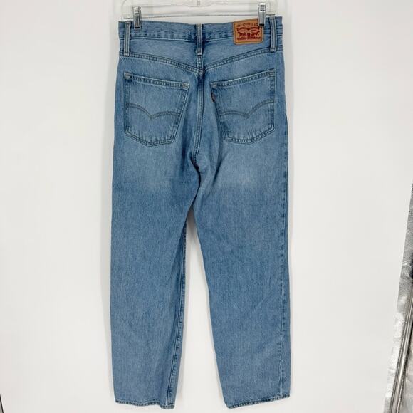 Levi's Women's '94 Baggy Destructed Distressed Classic Jeans Medium Wash Size 27 - Picture 12 of 16